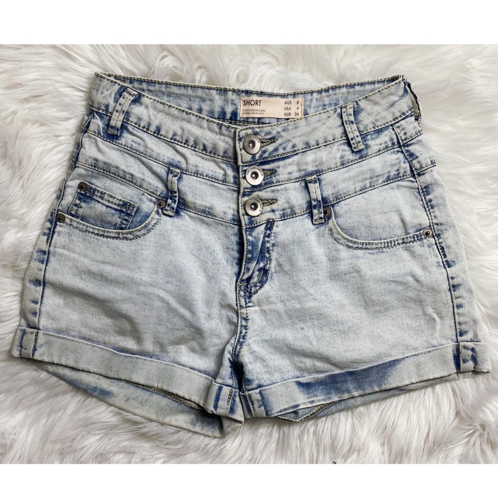 High Waisted Jean Shorts